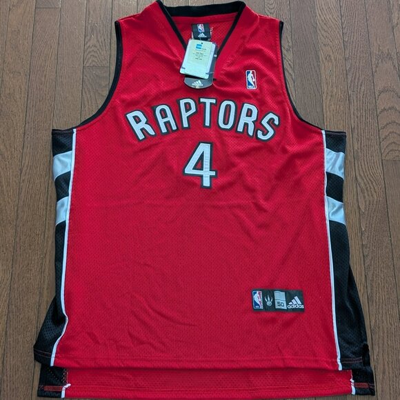NWT Chris Bosh Toronto Raptors Adidas Swingman Jersey - Size 50 XL - Picture 1 of 5